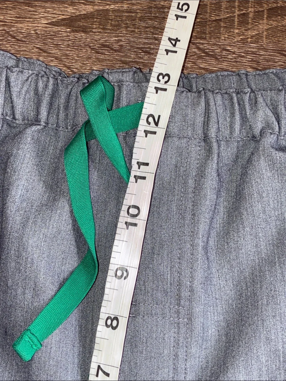 Men's Gray Drawstring Figs Technical Collection Large Pants EUC
